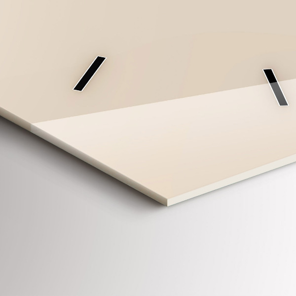 Vertical wall clock Man with a pipe