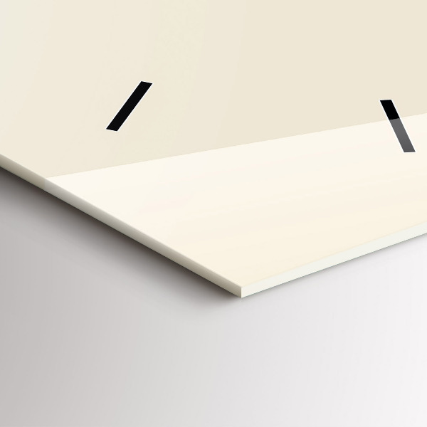 Vertical wall clock Deer in a shirt