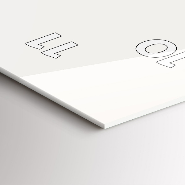 Vertical wall clock Jazz in New York