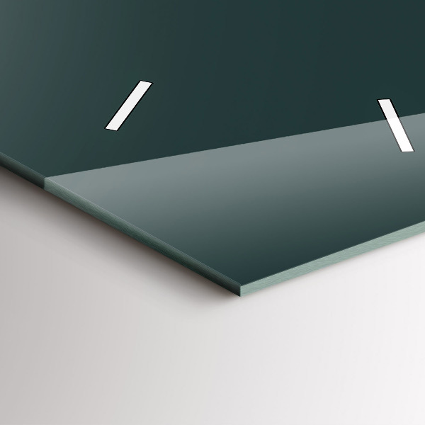 Vertical wall clock Line art of the city of Brno