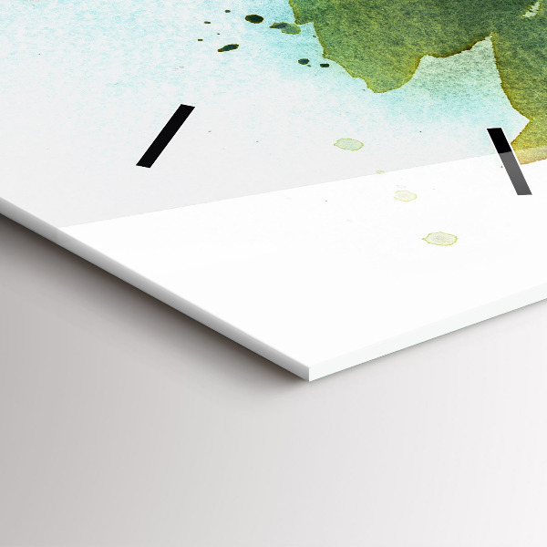 Vertical wall clock Roses in a Vase Watercolor