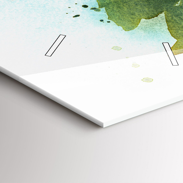 Vertical wall clock Roses in a Vase Watercolor