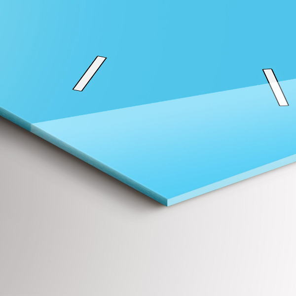 Vertical wall clock Light bulb drawing