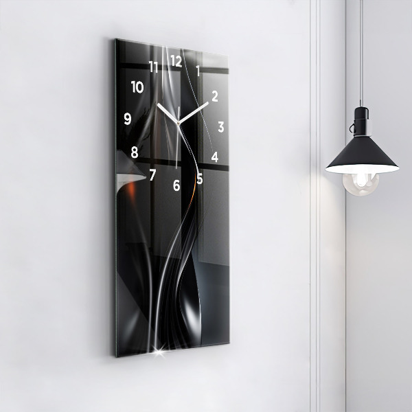 Vertical wall clock Abstraction