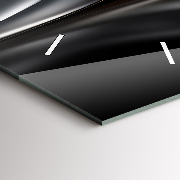 Vertical wall clock Abstraction