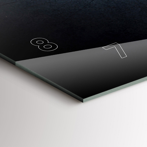 Horizontal wall clock Vegetables