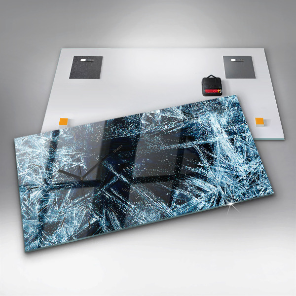 Horizontal wall clock Frozen wall