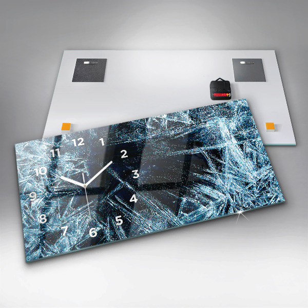 Horizontal wall clock Frozen wall