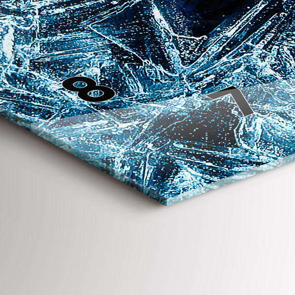 Horizontal wall clock Frozen wall