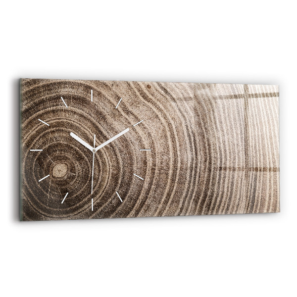 Horizontal wall clock Trunk