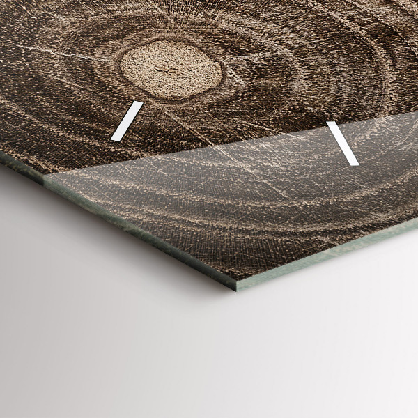 Horizontal wall clock Trunk