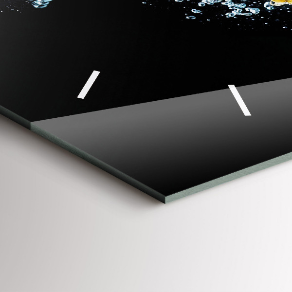 Horizontal wall clock Pineapple