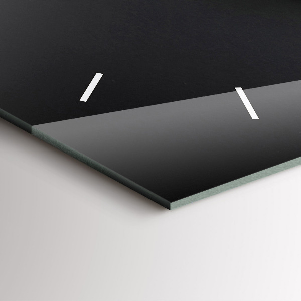 Horizontal wall clock A cup of coffee