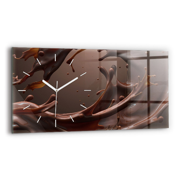 Horizontal wall clock Cocoa