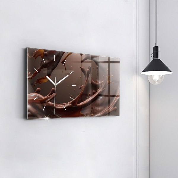 Horizontal wall clock Cocoa