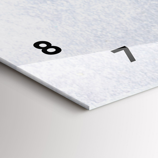 Horizontal wall clock A piece of cake