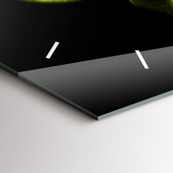 Horizontal wall clock Limes