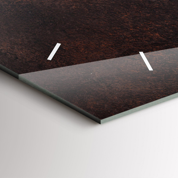 Horizontal wall clock A cup of coffee