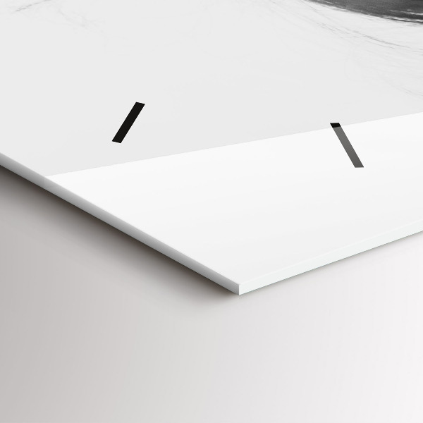 Horizontal wall clock Human Thought Sensitivity