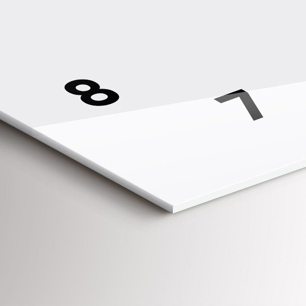 Horizontal wall clock Zoologist