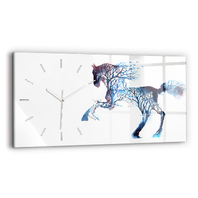 Horizontal wall clock Animal Nature Altruism