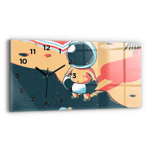 Horizontal wall clock Children's imagination