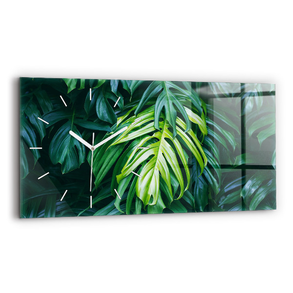 Horizontal wall clock The Tropical Side of Nature