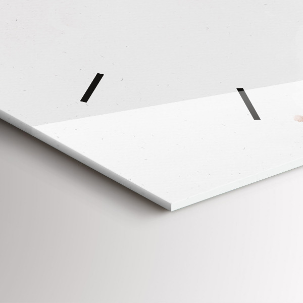 Horizontal wall clock Guitar Visualization