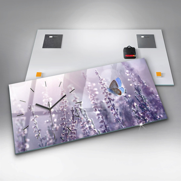 Horizontal wall clock Abstraction