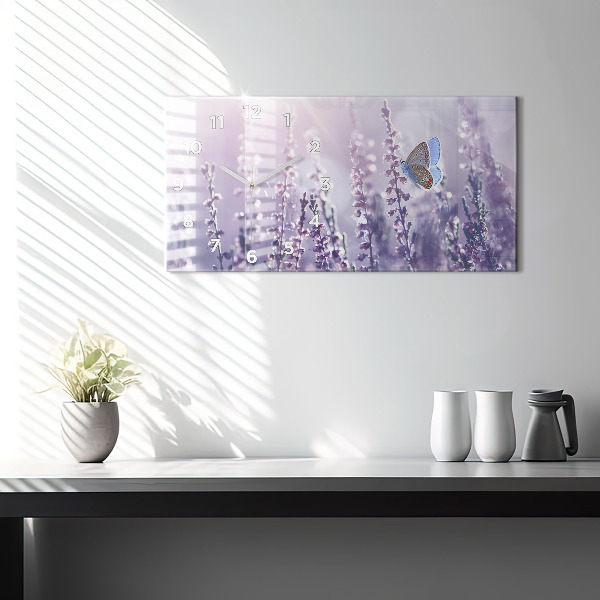 Horizontal wall clock Abstraction