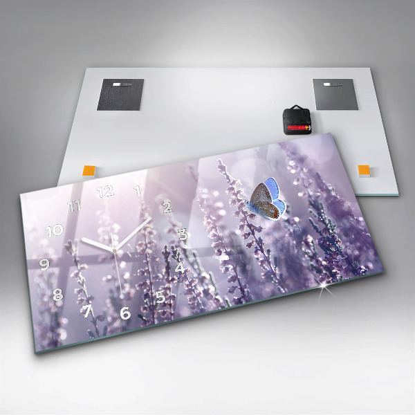 Horizontal wall clock Abstraction