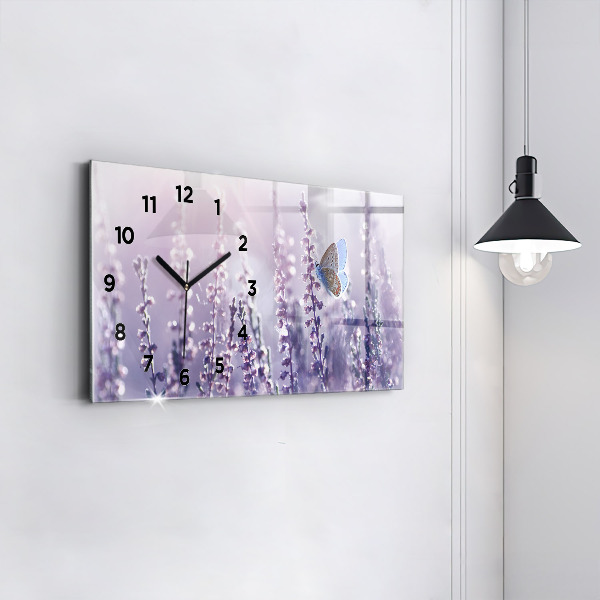 Horizontal wall clock Abstraction