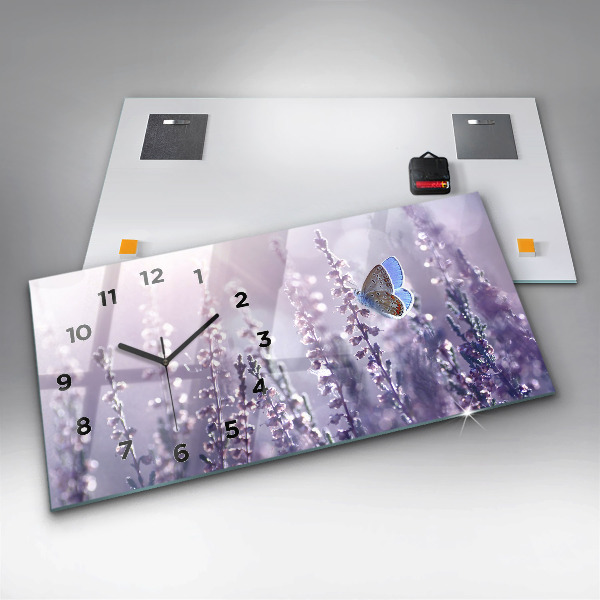 Horizontal wall clock Abstraction