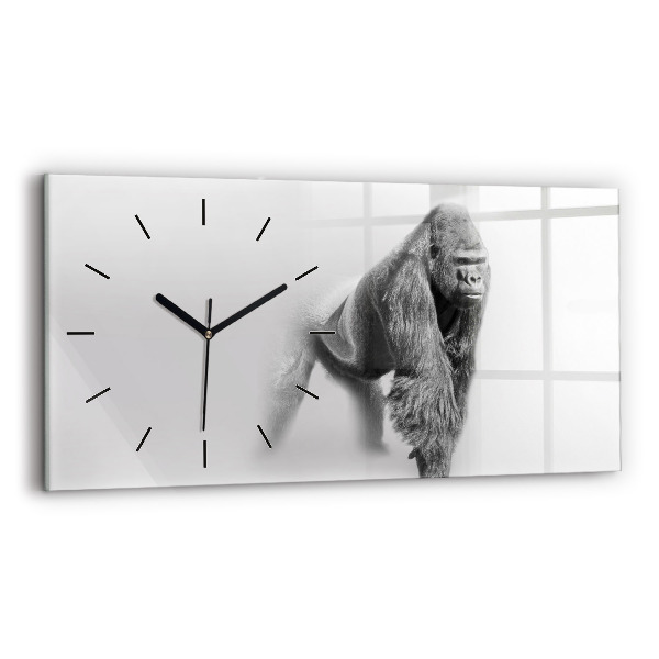 Horizontal wall clock Animal Art Collection