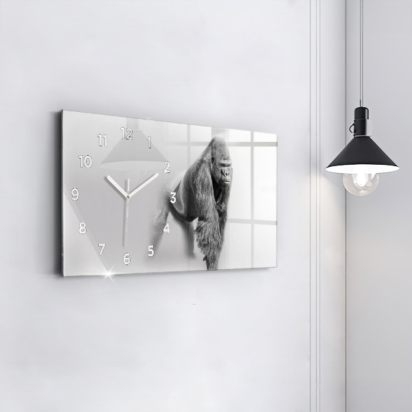 Horizontal wall clock Animal Art Collection