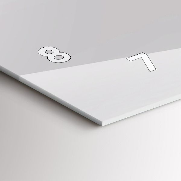 Horizontal wall clock Animal Art Collection