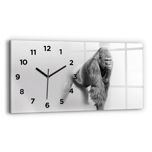 Horizontal wall clock Animal Art Collection