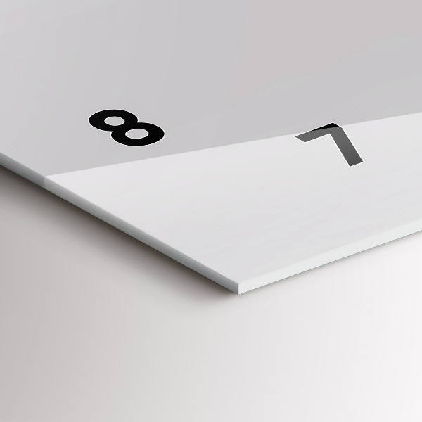 Horizontal wall clock Animal Art Collection