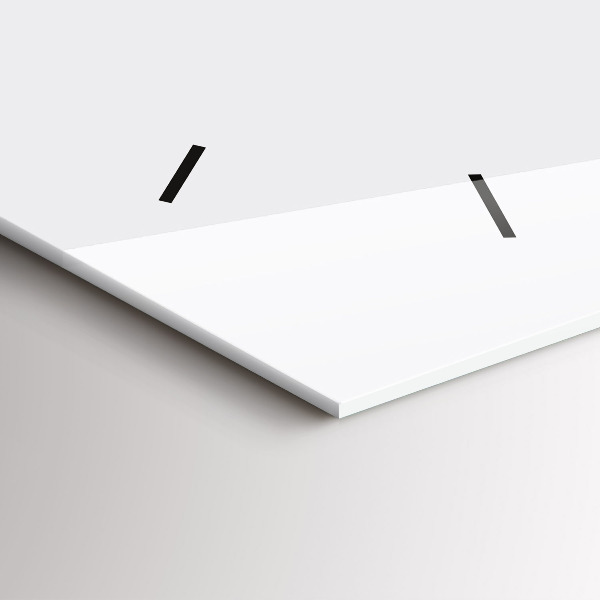 Horizontal wall clock Painted Horse Profile