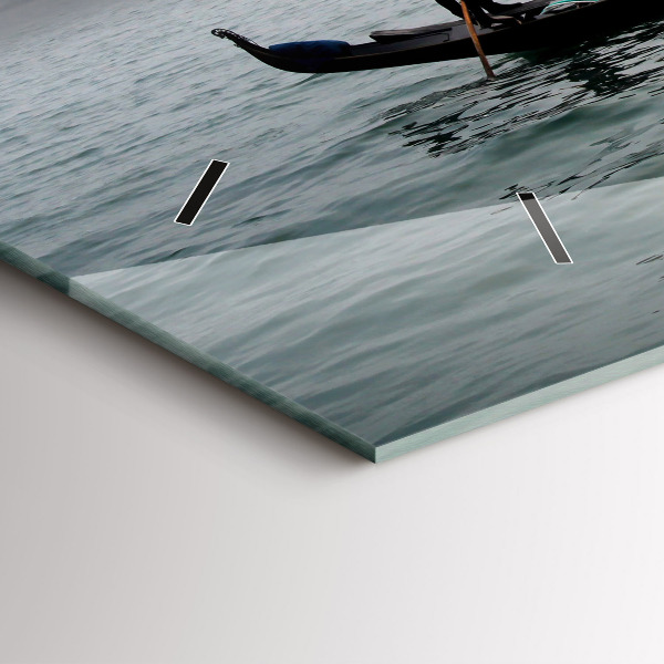Horizontal wall clock Venice Gondola