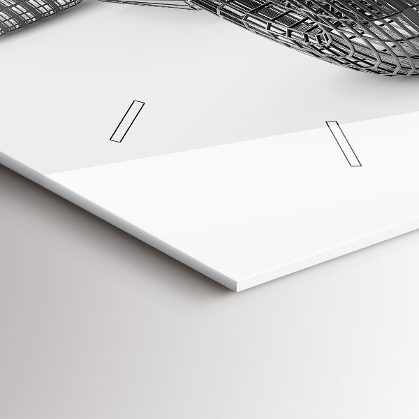 Horizontal wall clock F1 car design