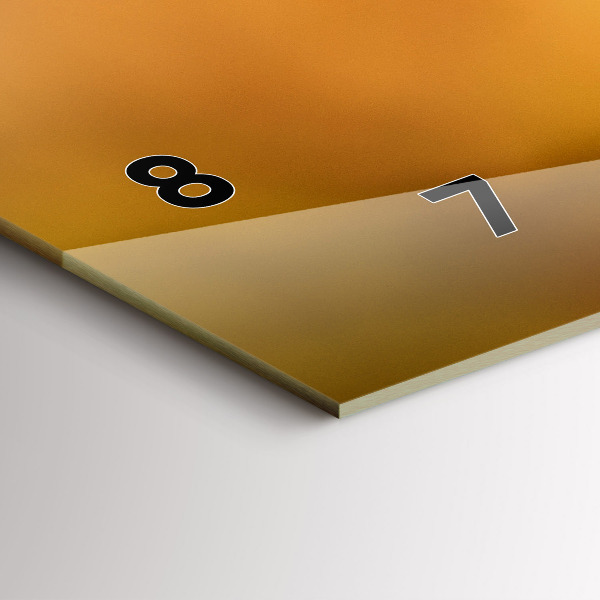 Horizontal wall clock Hummingbird Bird