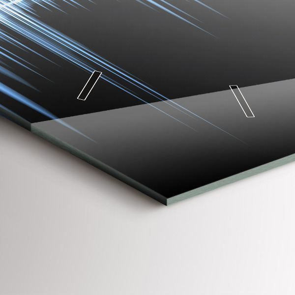 Horizontal wall clock Microphone and Headphones