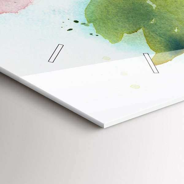 Horizontal wall clock Roses In A Vase Watercolor