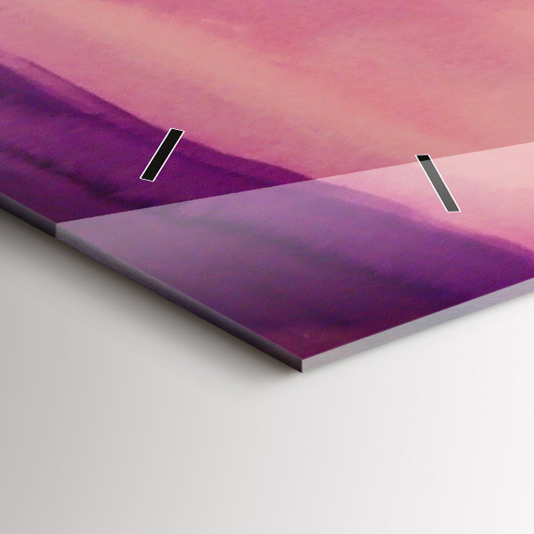 Horizontal wall clock Painting Women