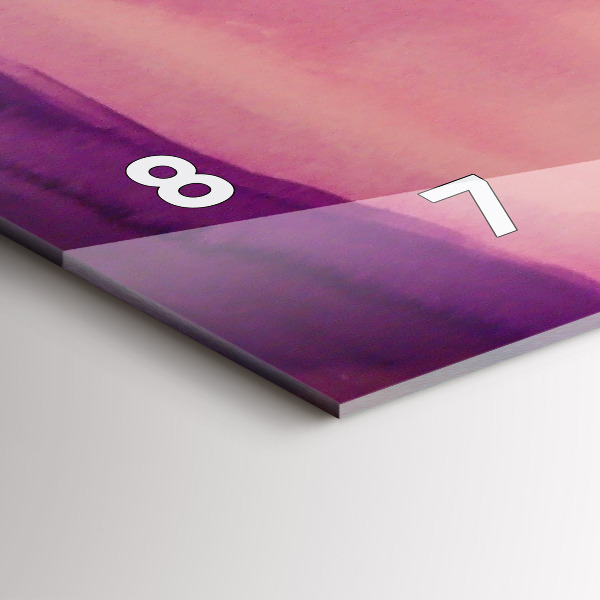 Horizontal wall clock Painting Women