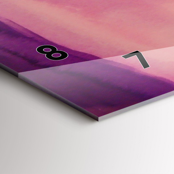 Horizontal wall clock Painting Women