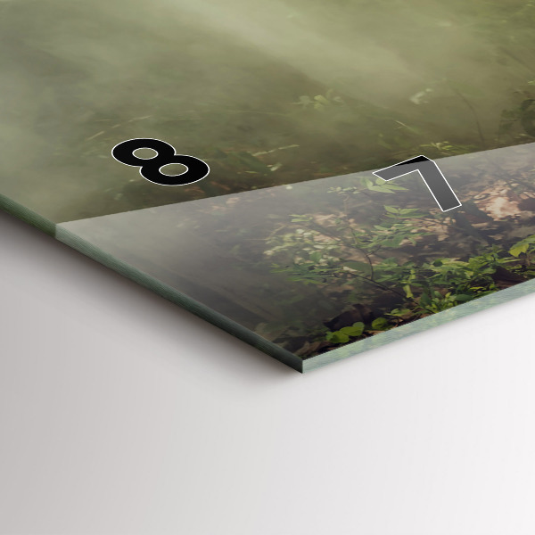 Horizontal wall clock Children leading an elephant