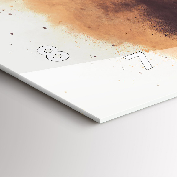 Horizontal wall clock Woman and bike