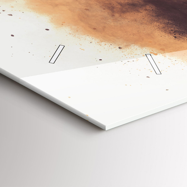 Horizontal wall clock Woman and bike